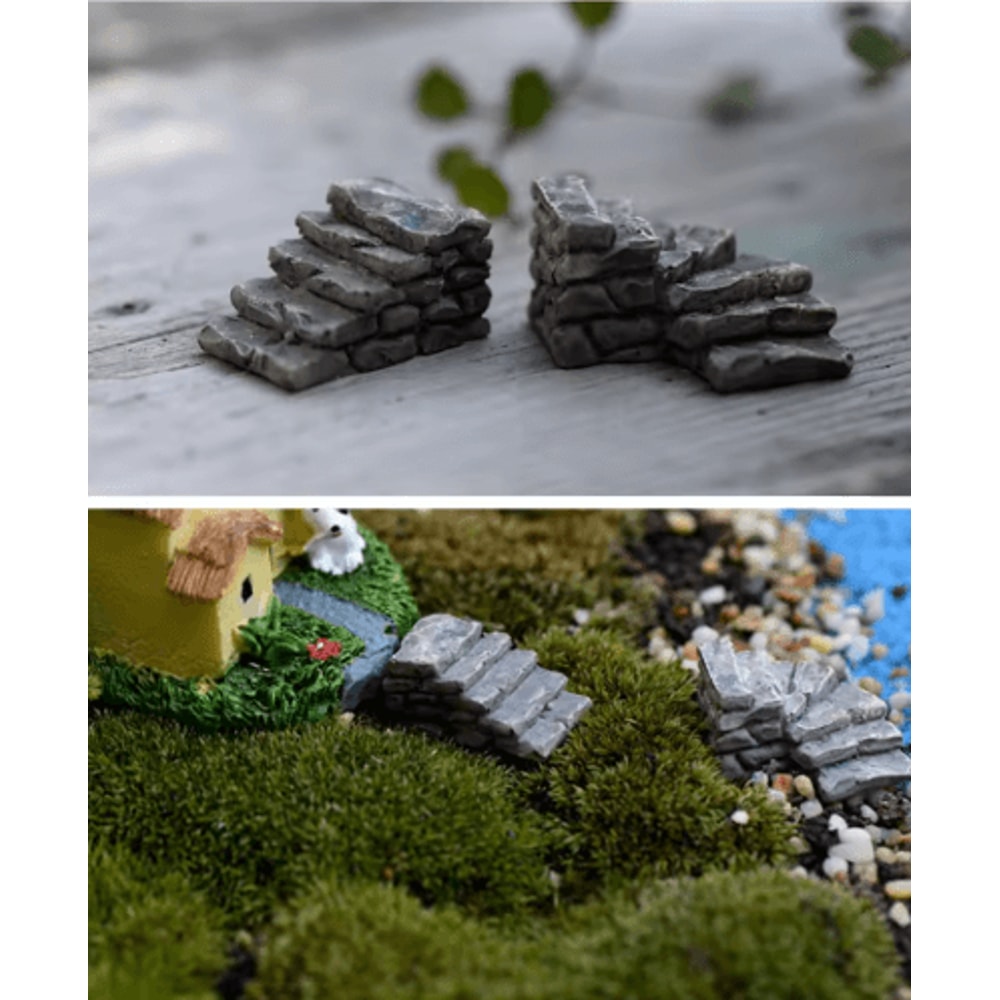 Mini Fairy Garden Accessories Set DIY Miniature Figurines For Garden Dollhouse Decor 23