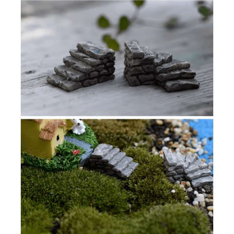 Mini Fairy Garden Accessories Set DIY Miniature Figurines For Garden Dollhouse Decor 23