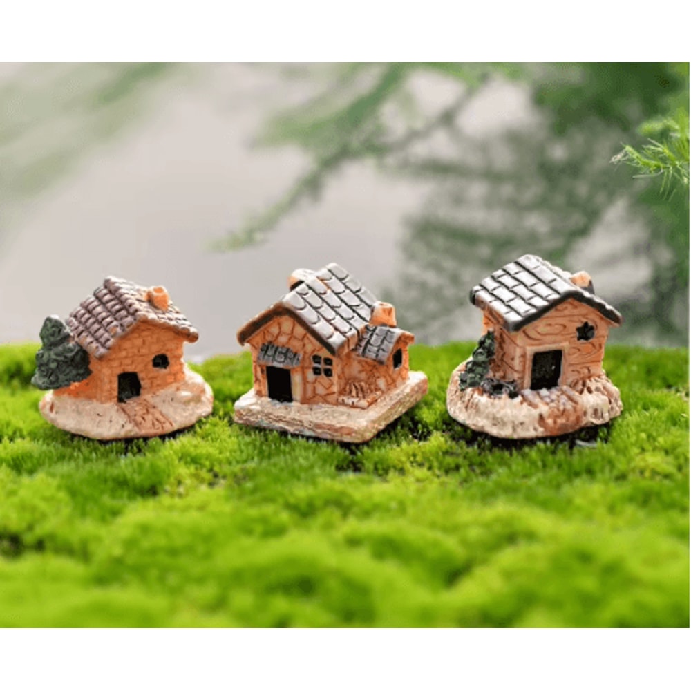 Mini Fairy Garden Accessories Set DIY Miniature Figurines For Garden Dollhouse Decor 26