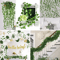 21M Artificial Ivy Vine Garland Lush Green Hanging Leaf Decor For Home Events 7