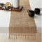 Natural Jute Tassel Table Runner Rustic Farmhouse Decor For Dining Events 1