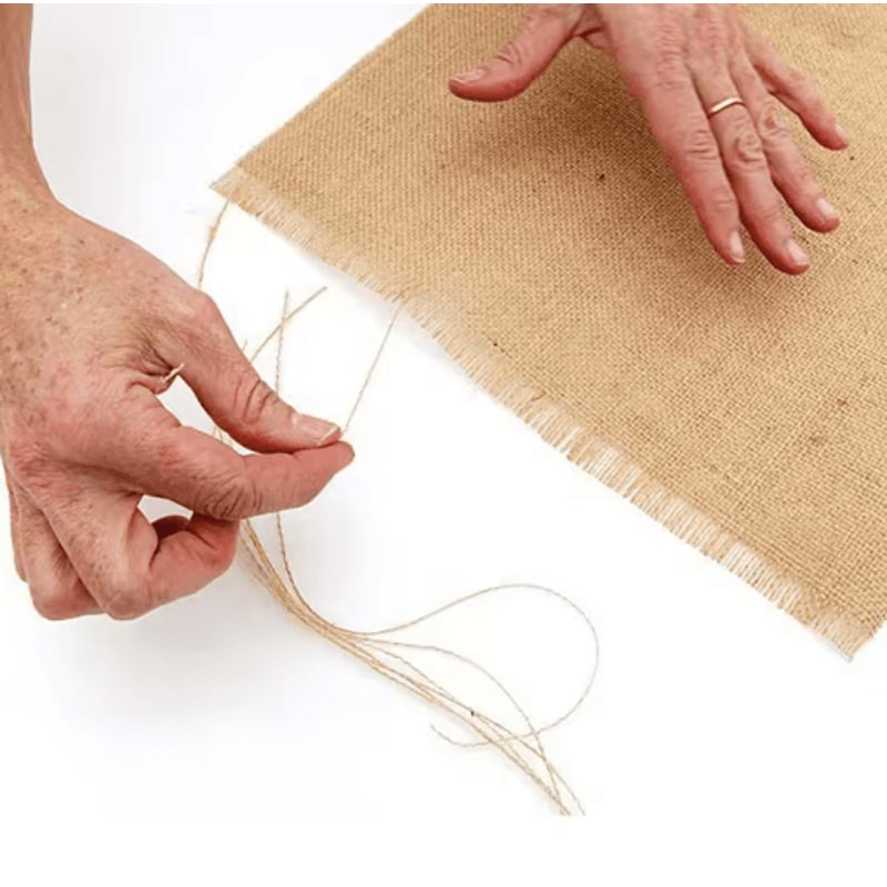 Natural Jute Tassel Table Runner Rustic Farmhouse Decor For Dining Events 5