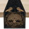 Norse Viking Raven Linen Table Runner Mythology Tree Of Life Kitchen Decor 4