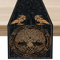 Norse Viking Raven Linen Table Runner Mythology Tree Of Life Kitchen Decor 4