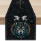 Norse Viking Raven Linen Table Runner Mythology Tree Of Life Kitchen Decor 5
