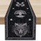 Norse Viking Raven Linen Table Runner Mythology Tree Of Life Kitchen Decor 0