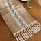 Boho Macrame Table Runner With Tassels Rustic Farmhouse Table Decor Accent 1