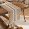 Boho Macrame Table Runner With Tassels Rustic Farmhouse Table Decor Accent 3