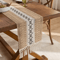 Boho Macrame Table Runner With Tassels Rustic Farmhouse Table Decor Accent 3