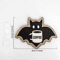 Cute Wooden Halloween Bat Decor CoffeeThemed Hanging Stickers For Home Kitchen 1