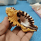 Natural Triton Sea Shell Conch BlackSpotted Aquarium Decor Photography Prop 1