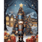 Classic Christmas Wall Art Canvas Santa Claus Tree Holiday Poster Decor 13