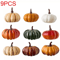 Artificial Pumpkin Decor Set Festive Fall Table DIY Craft Ornaments For Thanksgiving 1