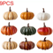 Artificial Pumpkin Decor Set Festive Fall Table DIY Craft Ornaments For Thanksgiving 4