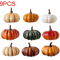 Artificial Pumpkin Decor Set Festive Fall Table DIY Craft Ornaments For Thanksgiving 4