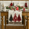 Retro Plaid Christmas Table Runner Cozy Winter Holiday Dining Decor Accent 8