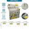 Eucalyptus Lemon Linen Table Runner Fresh Floral Spring Farmhouse Table Decor 2