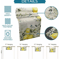 Eucalyptus Lemon Linen Table Runner Fresh Floral Spring Farmhouse Table Decor 2