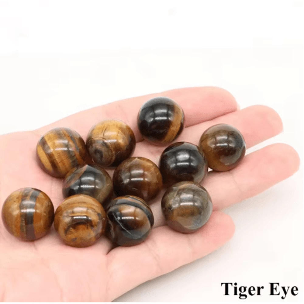 Natural Crystal Sphere Set Amethyst Rose Quartz Healing Gemstone Balls For Home Decor 10