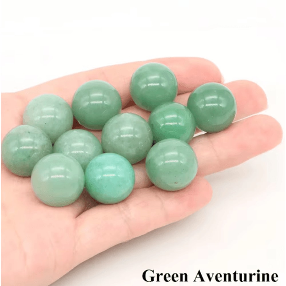 Natural Crystal Sphere Set Amethyst Rose Quartz Healing Gemstone Balls For Home Decor 14