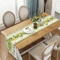 Lemon Floral Linen Table Runner Fresh Spring Summer Farmhouse Table Decor 4