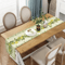 Lemon Floral Linen Table Runner Fresh Spring Summer Farmhouse Table Decor 4