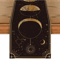 Astrology Moon Phase Linen Table Runner Mystical Gothic Celestial Dining Decor 1