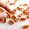 Kawaii Mini Hotdog Resin Set Cute Fake Food Dollhouse DIY Craft Miniatures 510pcs 4