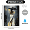 Elegant Romantic Rainy Night Canvas Wall Art Framed Umbrella Street Scene Decor 5