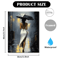 Elegant Romantic Rainy Night Canvas Wall Art Framed Umbrella Street Scene Decor 5