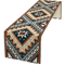 Aztec Boho Tribal Linen Table Runner Geometric Dining Table Decor 13