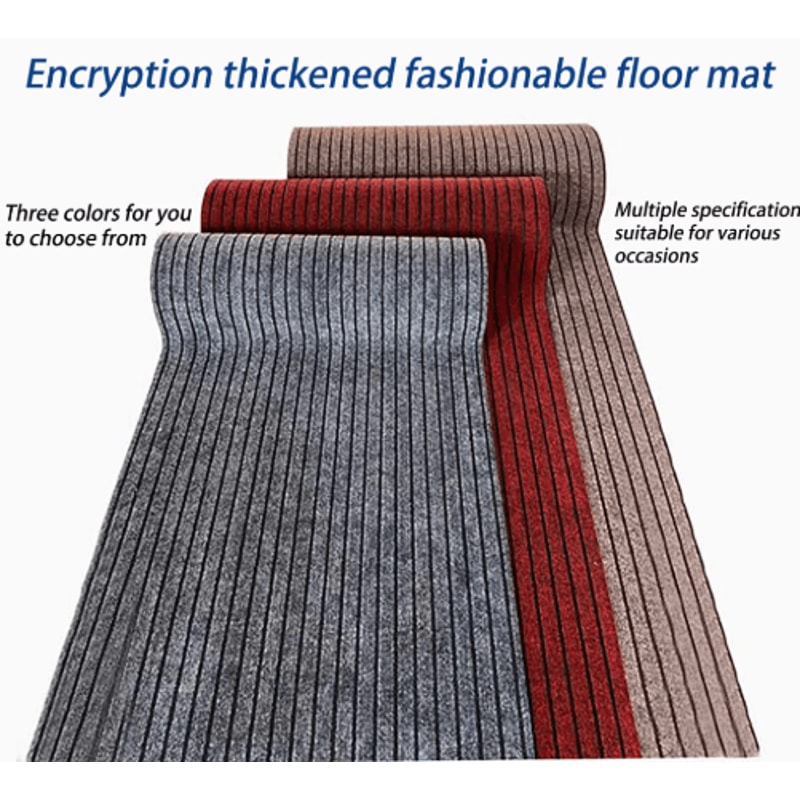 Waterproof NonSlip Floor Mat MultiPurpose Bathroom Kitchen Entryway Rug 5