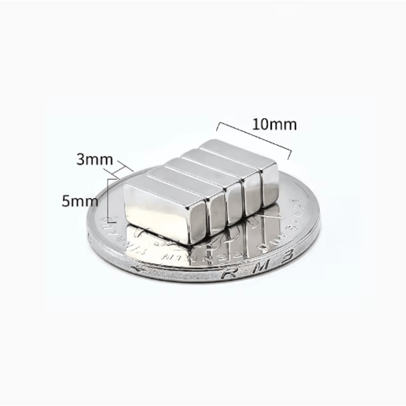 10PCS N52 Strong Square Neodymium Magnets Heavy Duty Compact Magnetic Set 18