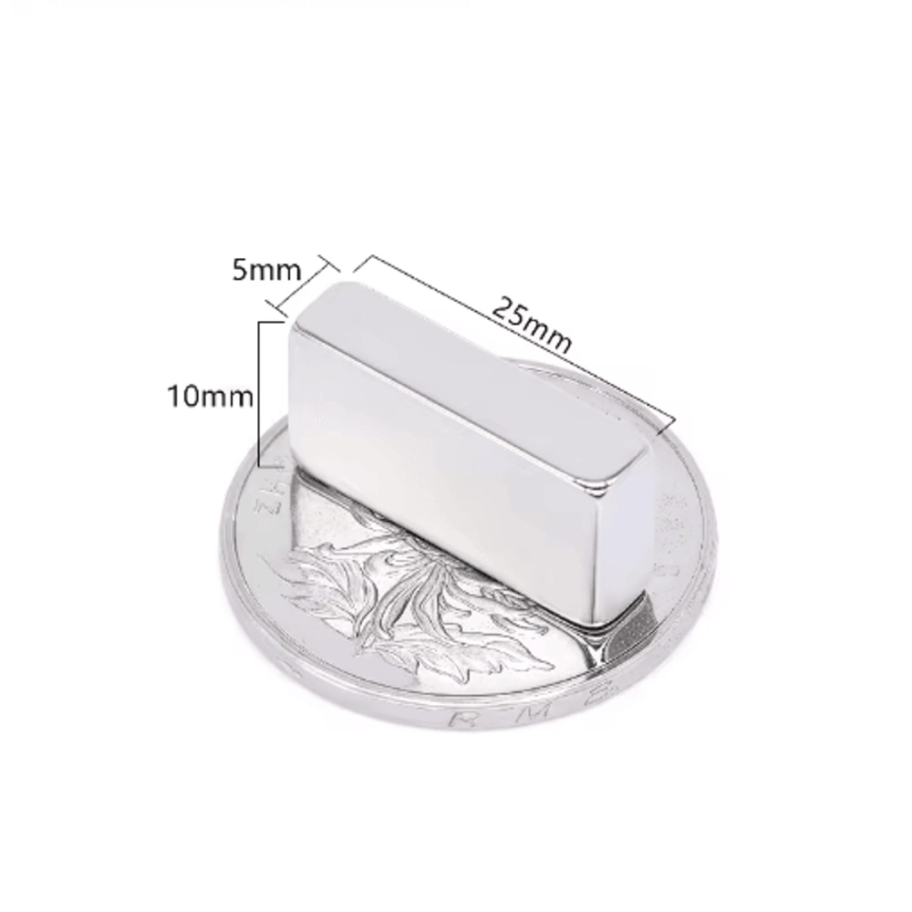 10PCS N52 Strong Square Neodymium Magnets Heavy Duty Compact Magnetic Set 2