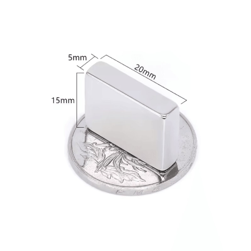 10PCS N52 Strong Square Neodymium Magnets Heavy Duty Compact Magnetic Set 4