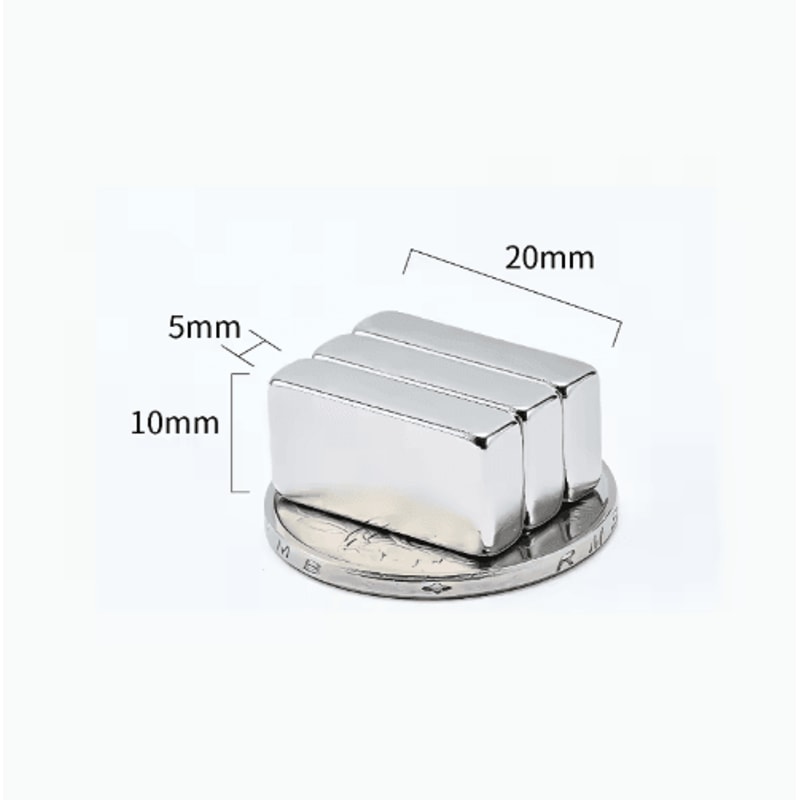 10PCS N52 Strong Square Neodymium Magnets Heavy Duty Compact Magnetic Set 6