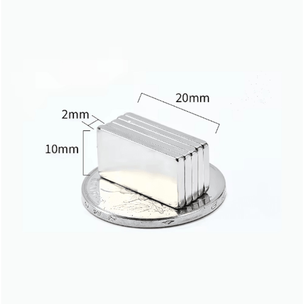 10PCS N52 Strong Square Neodymium Magnets Heavy Duty Compact Magnetic Set 9