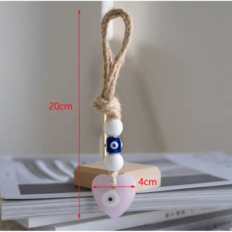 Evil Eye Nazar Macrame Wall Hanging Protective Lucky Charm Decor 7