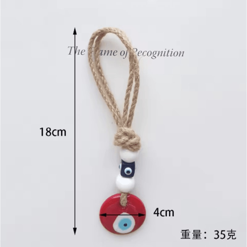 Evil Eye Nazar Macrame Wall Hanging Protective Lucky Charm Decor 12