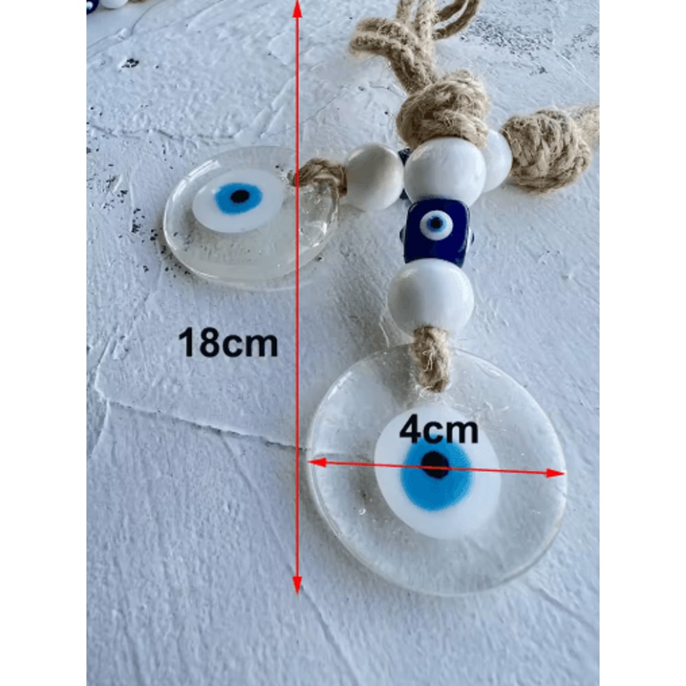 Evil Eye Nazar Macrame Wall Hanging Protective Lucky Charm Decor 15