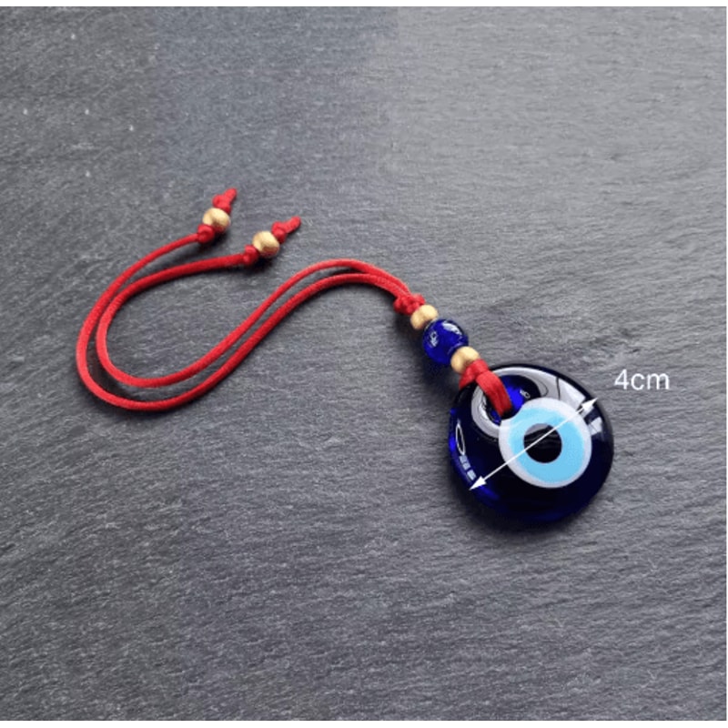 Evil Eye Nazar Macrame Wall Hanging Protective Lucky Charm Decor 25