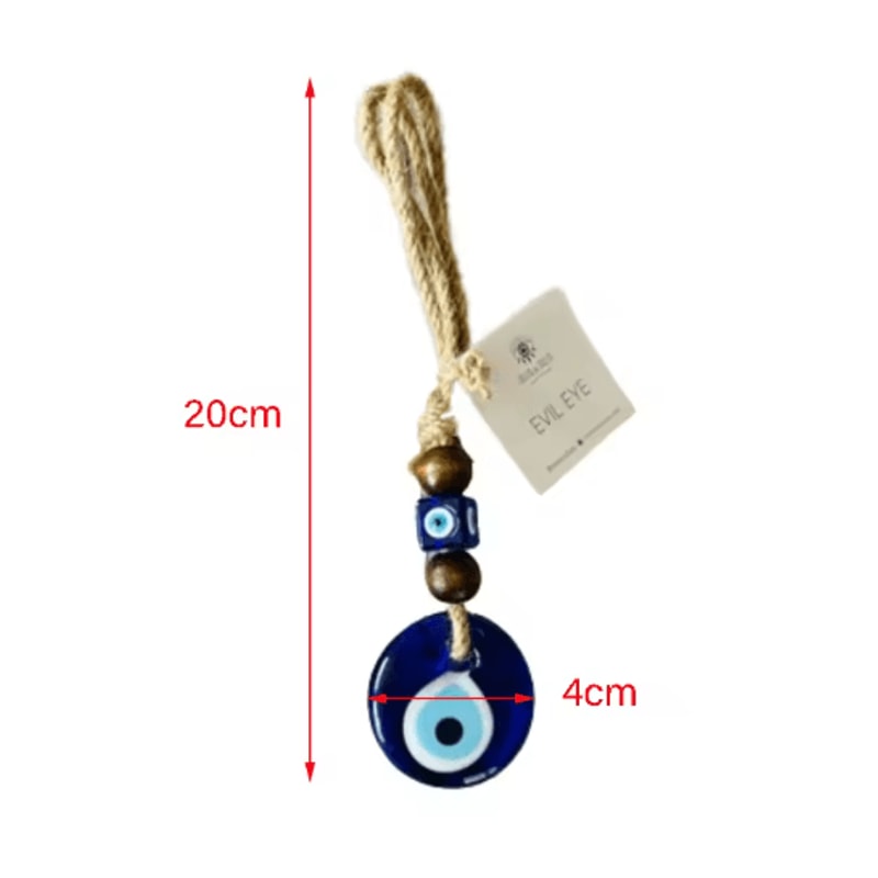 Evil Eye Nazar Macrame Wall Hanging Protective Lucky Charm Decor 26