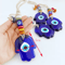 Handmade Turkish Evil Eye Pendant Lucky Glass Bead Wall Car Hanging Decor 5