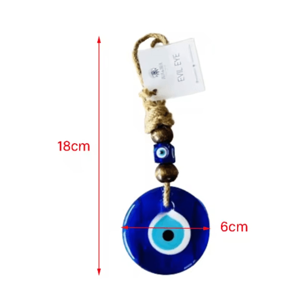 Handmade Turkish Evil Eye Pendant Lucky Glass Bead Wall Car Hanging Decor 26