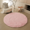 Soft Round Plush Rug For Kids Bedroom Fluffy Nursery Play Mat Carpet 10