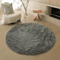 Soft Round Plush Rug For Kids Bedroom Fluffy Nursery Play Mat Carpet 7