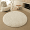 Soft Round Plush Rug For Kids Bedroom Fluffy Nursery Play Mat Carpet 9