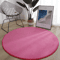 Round Coral Velvet Carpet Soft Modern Living Room Kids Play Rug 7