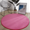 Round Coral Velvet Carpet Soft Modern Living Room Kids Play Rug 7