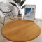 Round Coral Velvet Carpet Soft Modern Living Room Kids Play Rug 10